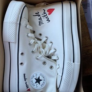 Valentine’s Day Edition High Top Converse